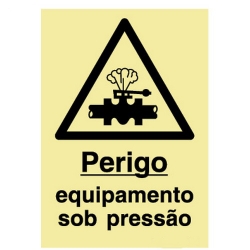 Sinal Perigo Equipamento Sob Pressao - FIELD