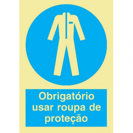 Sinal Obrigaçao Usar Roupa De Protecçao - FIELD