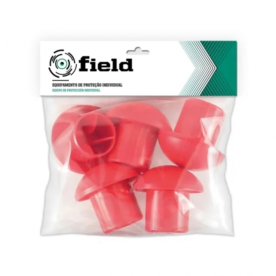 Blister 5 Protetores Em Forma De Cogumelo 12-24 MM - FIELD